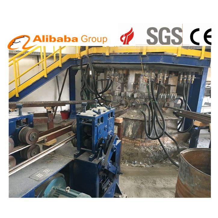 China Machinary equipment brass/copper production line continuous casting brass tube/pipe/wire/rod making machine for sale