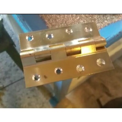 Automatic door hinge making machine for steel hinge, brass hinge