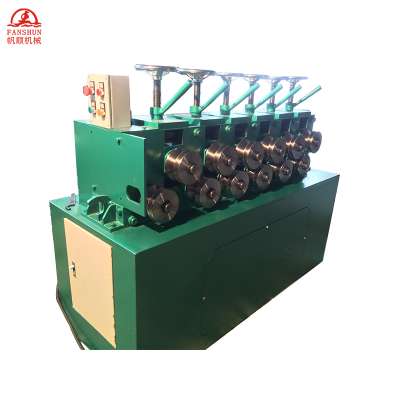 Brass bar 12 wheels straightening machine