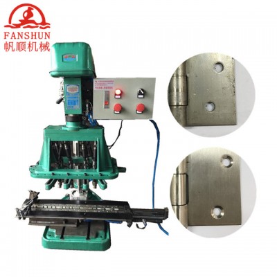 Door hinge drilling chamfering machine